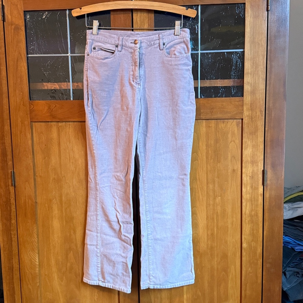 Light mauve moleskin Pants